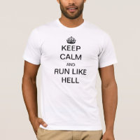 Hou kalm en ren als hel Music T-Shirt