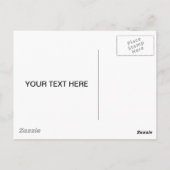 Hou kalm en retourbrand briefkaart (Achterkant)