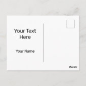 Hou kalm en retourbrand briefkaart (Achterkant)