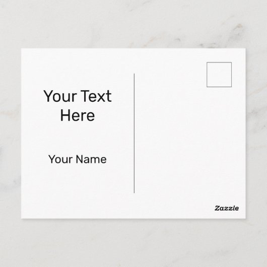 Hou kalm en retourbrand briefkaart (Achterkant)