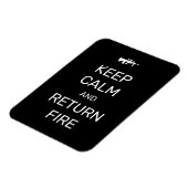 Hou kalm en retourbrand magneet (Linkerzijde)