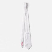 Hou kalm en rots aan! stropdas (Achterkant)