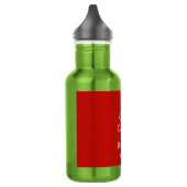 Hou kalm en rots aan! waterfles  (Links)