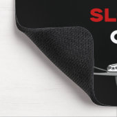 Hou kalm en rustig aan. Sloth Lover. Funny Nerd Muismat (Hoek)