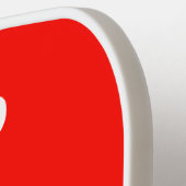 Hou kalm en speel Pickleball Funny Paddle (Links Detail)