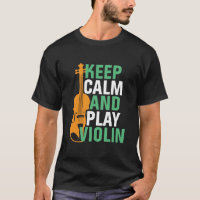 Hou kalm en speel Violin  Violinist