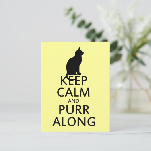 Hou kalm en SPINT mee Briefkaart (Staand voorkant)