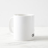 Hou kalm en vertrouw op de odontoloog koffiemok (Voorkant links)