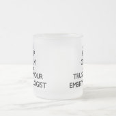 Hou kalm en vertrouw op je Embryoloog Matglas Koffiemok (Center)