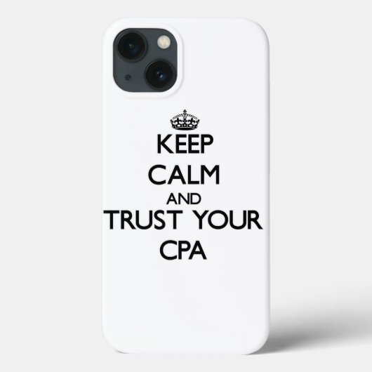 Hou kalm en vertrouw op je vader Case-Mate iPhone case (Achterkant)