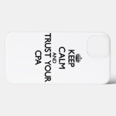Hou kalm en vertrouw op je vader Case-Mate iPhone case (Achterkant (horizontaal))