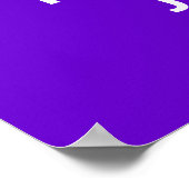 Hou kalm en vertrouwen in Jezus Poster (Hoek)