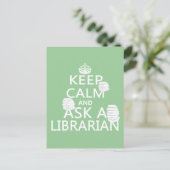 Hou kalm en vraag het aan een dierenarts briefkaart (Staand voorkant)