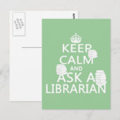 Hou kalm en vraag het aan een dierenarts briefkaart (Voorkant / Achterkant)