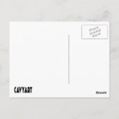 Hou kalm en Wheek Wheek Briefkaart (Achterkant)