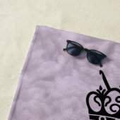 Hou kalm hak op de gehaakte krammen strandlaken (In situ)