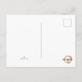 'Hou kalm, het is alleen Halloween' briefkaart (Achterkant)