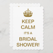  hou kalm, het is een Vrijgezellenfeest! Kaart (Voorkant / Achterkant)