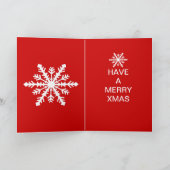 Hou kalm, het zijn slechts Kerstmis Feestdagen Kaart (Binnen)