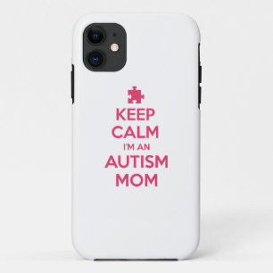 Hou kalm ik ben een autisme mama Case-Mate iPhone case