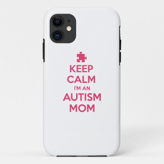 Hou kalm ik ben een autisme mama Case-Mate iPhone case (Achterkant)