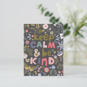 Hou kalm in het soort volksparren briefkaart (Staand voorkant)