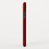 Hou kalm kroonpictogram op Burgundy Red Case-Mate iPhone Case (Achterkant/rechts)