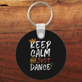 Hou kalm maar dansdanser sleutelhanger (Voorkant)