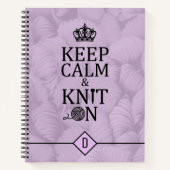 Hou kalm nit op de kraan. notitieboek (Voorkant)