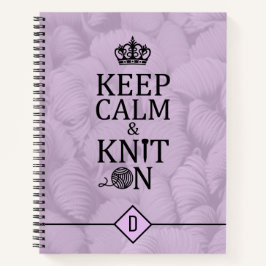 Hou kalm nit op de kraan. notitieboek