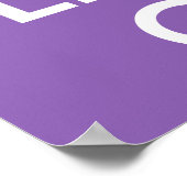 Hou kalm om Jezus aan te zetten - Christelijke rel Poster (Hoek)