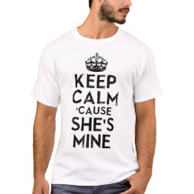 Hou kalm omdat ze van mij is