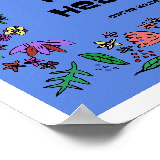 Hou liefde in je hart poster (Hoek)