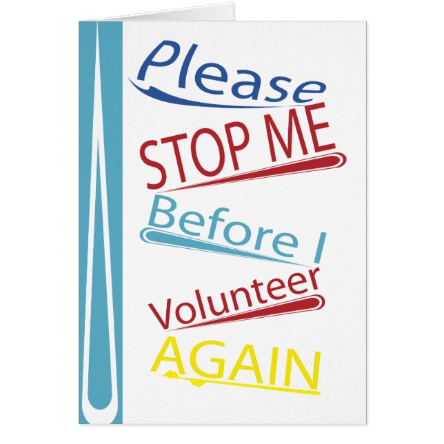 Hou me alsjeblieft tegen voordat ik weer vrijwilli (Voorkant)