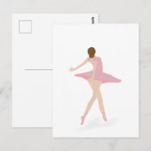 Hou me dicht kleine danser! briefkaart (Voorkant / Achterkant)