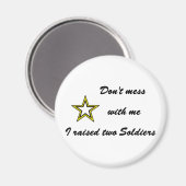 Hou me niet voor de gek, ik heb twee soldaten opge magneet (Voorkant / Achterkant)