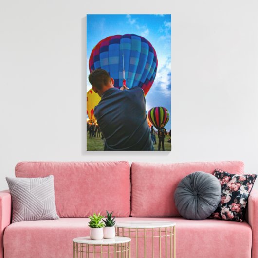 Hou me vast canvas afdruk (Insitu (Woonkamer))