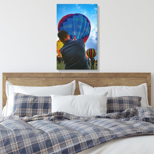 Hou me vast canvas afdruk (Insitu (Slaapkamer))