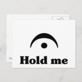 Hou me vast: Ik ben een Fermata Briefkaart (Voorkant / Achterkant)
