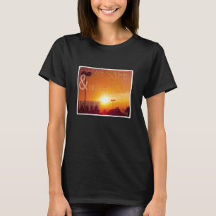 Hou me veilig en ik hou je in de natuur t-shirt