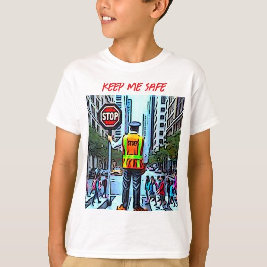 Hou me veilig t-shirt (Voorkant)