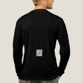 Hou meer van je. Bewijs het. Tri-Blend Shirt (Achterkant volledig)