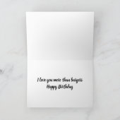 **HOU MEER VAN JE DAN BURGERS** HOU VAN JE!! KAART (Binnen)