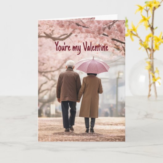 Hou meer van je Elk Passing Year Valentijn Kaart (Gele Bloem)