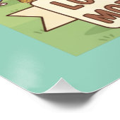 Hou meer van je familie dan van geld perfect poster (Hoek)