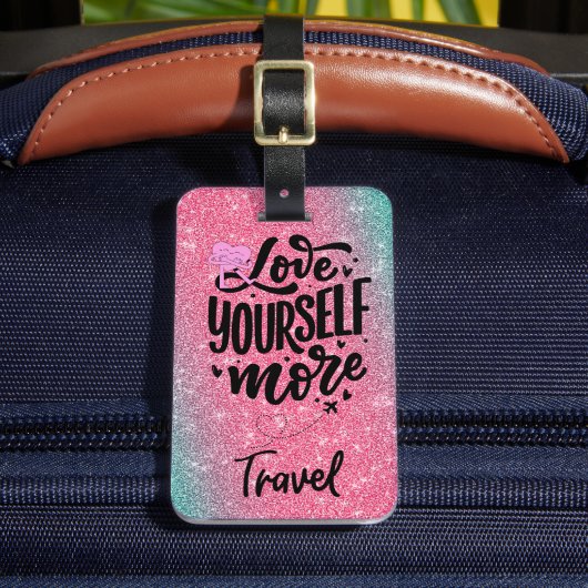 HOU MEER VAN JEZELF - TRAVEL BAGAGELABEL (Voorkant Insitu 2)