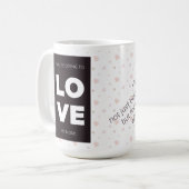 Hou meer van me koffiemok (Voorkant links)