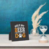 Hou Mijn Bier Hond Liefhebber Fotoplaat (Insitu)