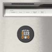 Hou Mijn Bier Hond Liefhebber Magneet (Insitu (Vaatwasser))