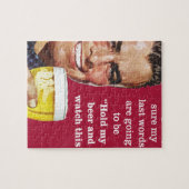 Hou mijn bier vast en kijk naar dit! legpuzzel (Horizontaal)